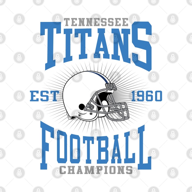 Tennessee Titans Football Champions by genzzz72
