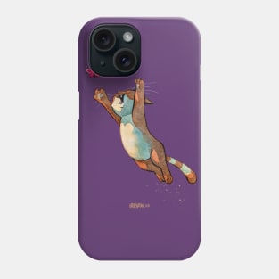 Jumping Cat Phone Case