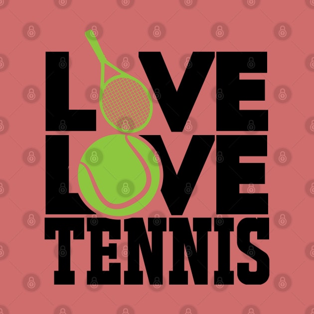 Love love tennis by mmpower