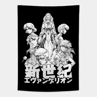 EVA CREW (white) Tapestry