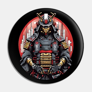 Ninja Warior T-shirt Pin