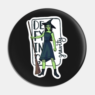 Elphaba- Defying Gravity Pin