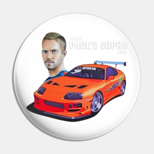 Paul walker's supra ( fast and furious ) Pin