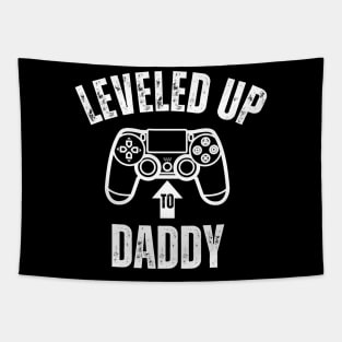 Leveled Up To Daddy - new daddy 2024 Tapestry