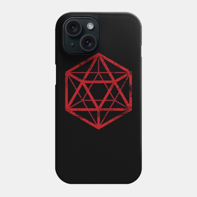 Icosahedron Phone Case by chiizukun