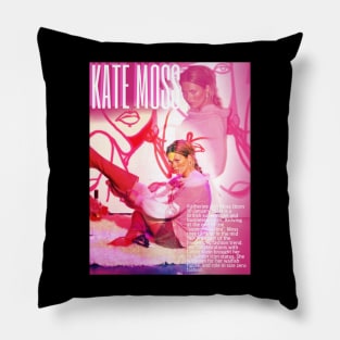 kate moss design Pillow