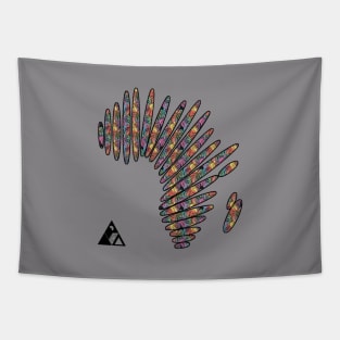 AFRICA WAX BUBBLE by AfreeKA -black Tapestry