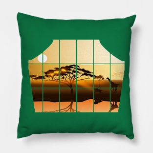 Wild Savanna Pillow