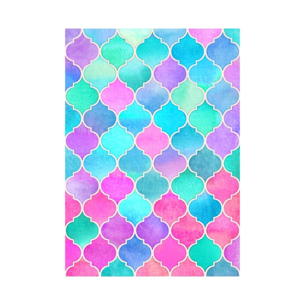 Bright Moroccan Morning - pretty pastel color pattern by micklyn