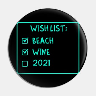 wish list beach wine 2021 Pin