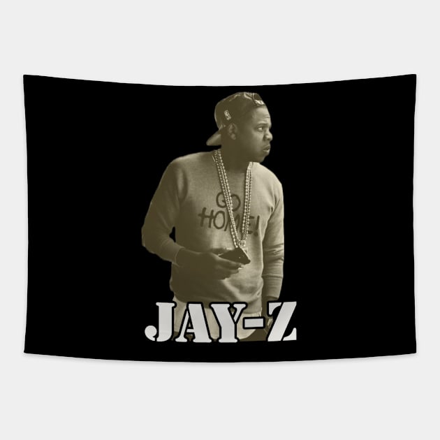 Retro Jay-Z Tapestry by Tiru Store 