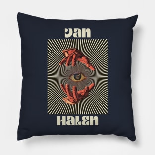 Hand Eyes Van Halen Pillow