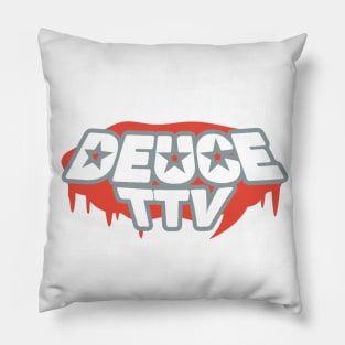 DeuceTTV BleedOut Logo Pillow