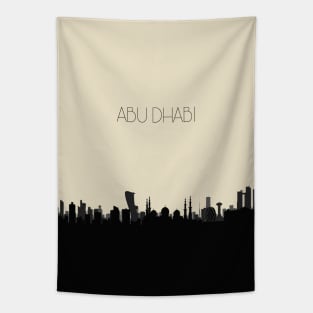 Abu Dhabi Skyline Tapestry