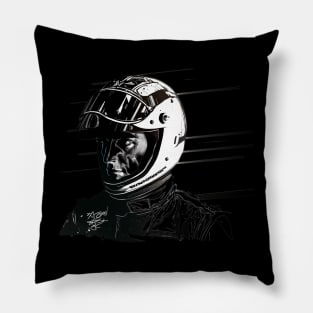 Racing Driver Art Pillow