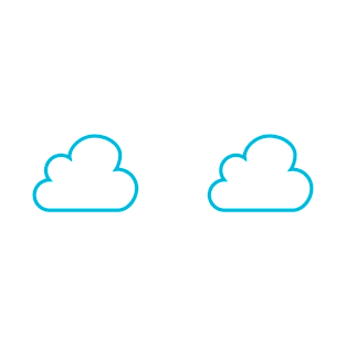 Minimalist Clouds T-Shirt