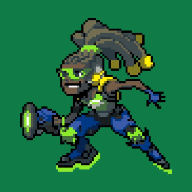 Lucio pixel merch by DankSir