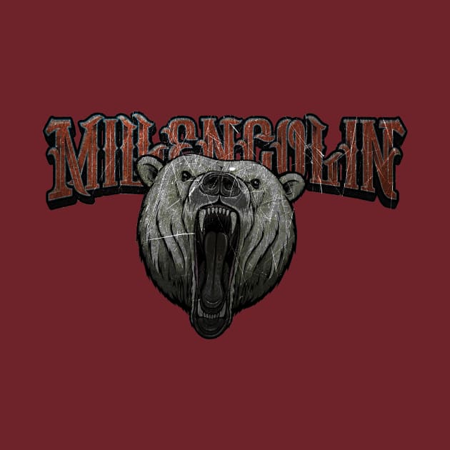 millencolin bear vintage by red glitch line 