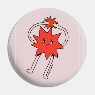 Silly Little Guy | Red Version Pin