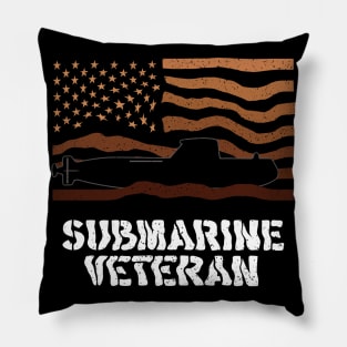 Submarine veteran USA American hero veterans day Pillow