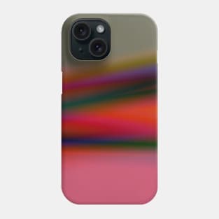 red blue green texture abstract Phone Case