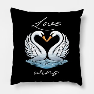 Love Wins - Valentines Day Pillow