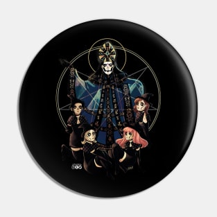 Papa IV and witches Pin