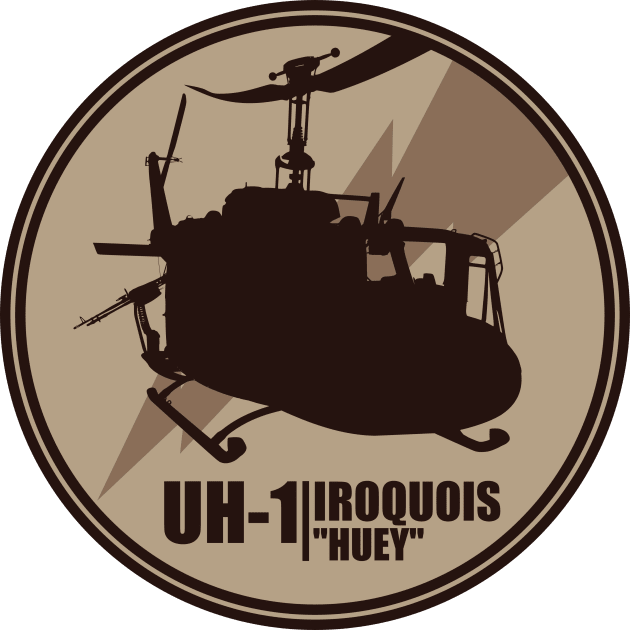 UH-1 Iroquois Huey Kids T-Shirt by Tailgunnerstudios