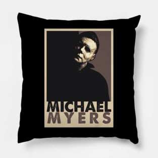 Michael Myers Pop Art Style Pillow