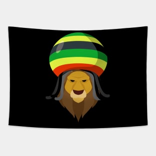 Rasta Lion Tapestry