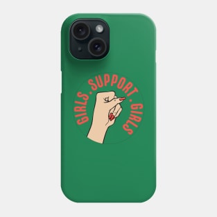 Girls Support Girls Soft Cotton Phone Case