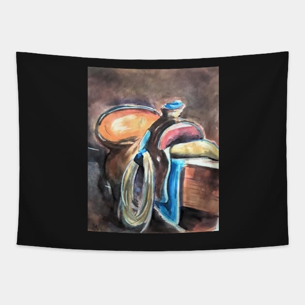 Saddle 2 Tapestry by lorgh