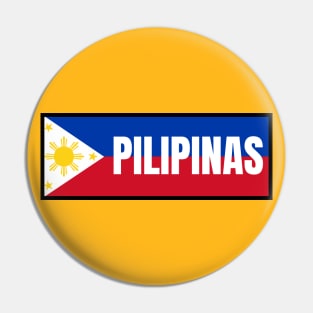 Pilipinas in Philippine Flag Pin