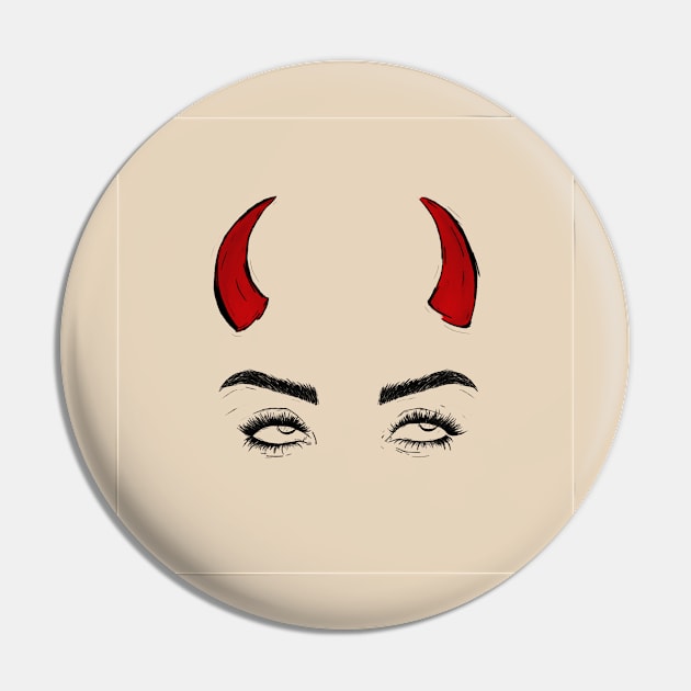 Demon Girl Pin by asperillafdz