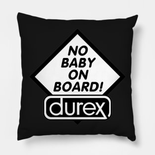 NO Baby on board Pillow