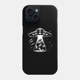 Savory Chicken Nugget UFO Love, Tee Trendsetter Extravaganza Phone Case