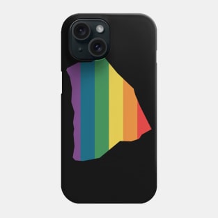 Rhode Island State Rainbow Phone Case