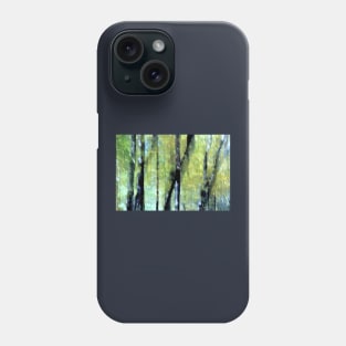 Autumn ~ Sun-dappled trees Phone Case