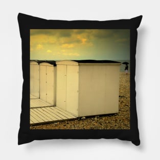 Il pleut sur la plage Pillow