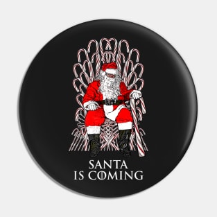 Santa claus driver Christmas is coming Pin