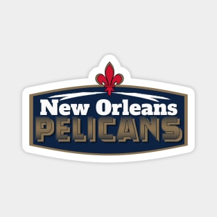 New Orleans Pelicans Basketball Magnet