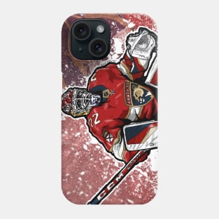 Bobrovsky in red Phone Case