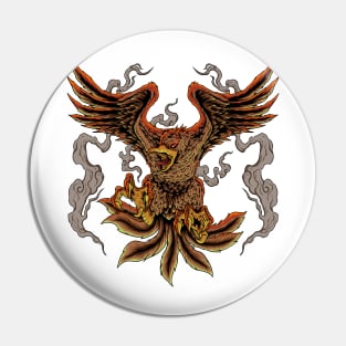 Flying bird Pin