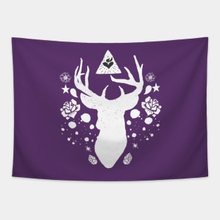 Deer and symbols Tapestry