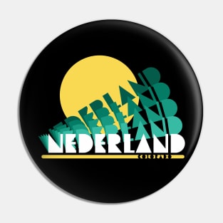 Retro Nederland Colorado Sun Pin