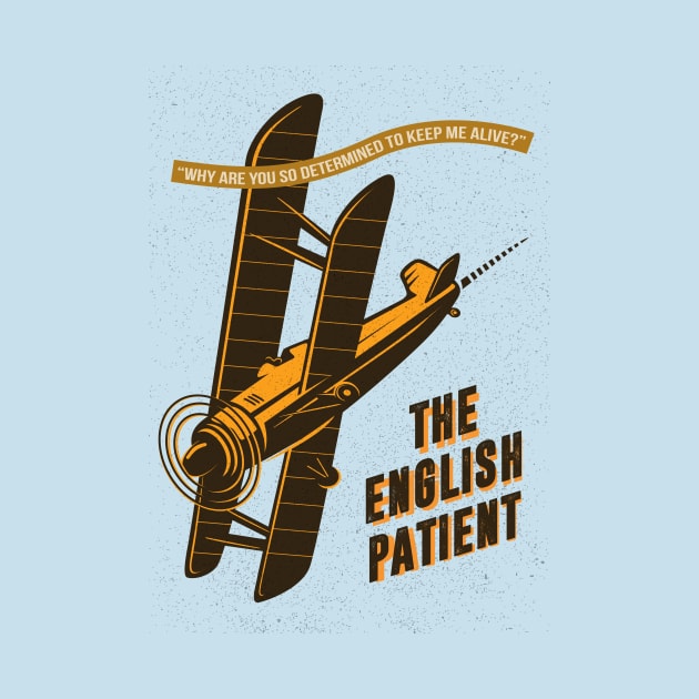 The English Patient - Alternative Movie Poster by MoviePosterBoy