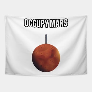 Occupy Mars Tapestry