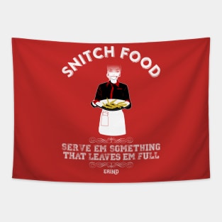 GRIND Snitch Food Tapestry