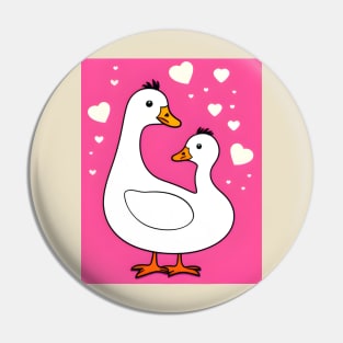 Double Goose Pin