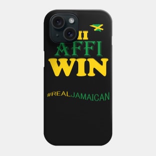 Jamaica Flag Map, Jamaican Slogan Phone Case